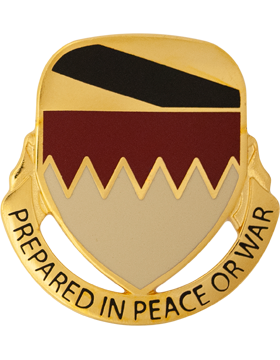 115th Support Battalion Unit Crest (Prepared In Peace Or War)