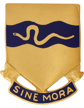 116th Cavalry Unit Crest (Sine Mora)