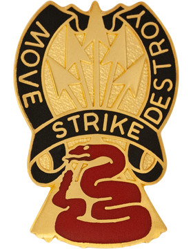 116th Cavalry Brigade Unit Crest (Move Strike Destroy)