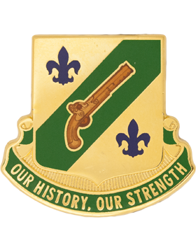 117th Military Police Battalion Unit Crest (Our History Our Strength)