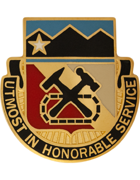 121st Support Battalion Unit Crest (Utmost in Honorable Service)