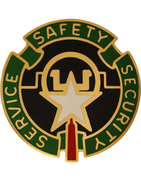 136th Military Police Battalion Unit Crest (Service Safety Security)