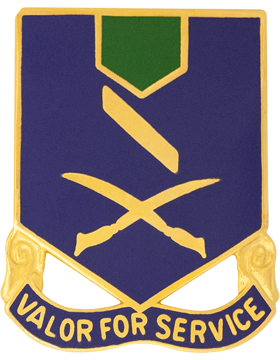 137th Infantry Unit Crest (Valor For Service)