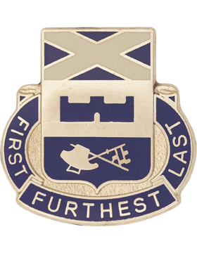 139th Regiment Unit Crest (First Furthest Last)