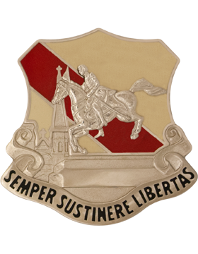 139th Support Group Unit Crest (Semper Substinere Libertas)