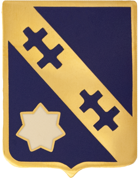 140th Regiment Unit Crest (No Motto)