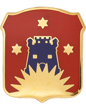 141st Engineer Battalion Unit Crest (No Motto)