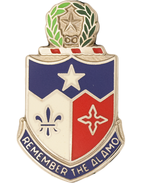 141st Infantry Unit Crest (Remember The Alamo)