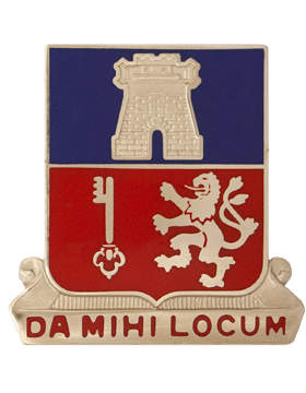 141st Support Battalion Unit Crest (Da Mihi Locum)