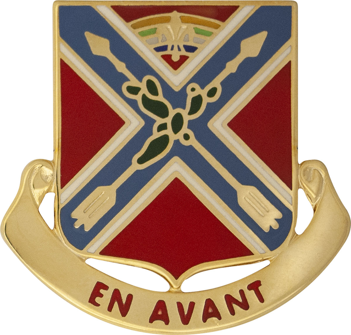 0151 Field Artillery Battalion Unit Crest (En Avant) | US Military