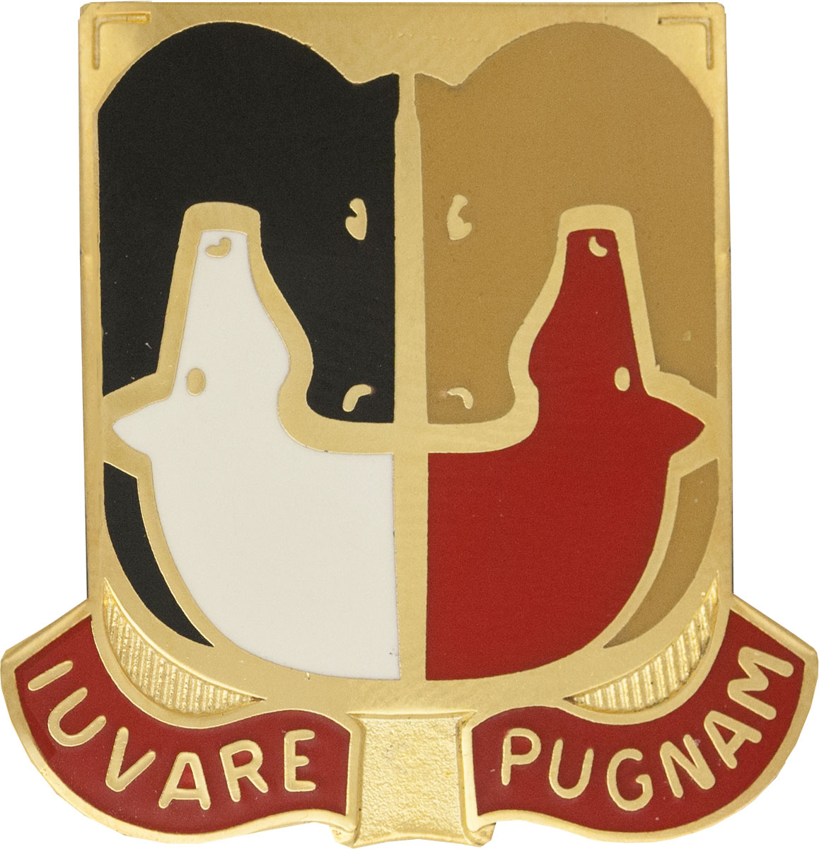 153rd Support Battalion Unit Crest (Iuvare Pugnam)