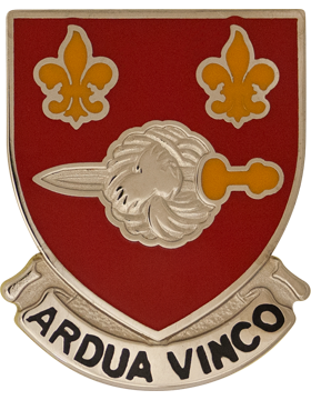 176th Engineer Battalion Unit Crest (Ardua VInco)