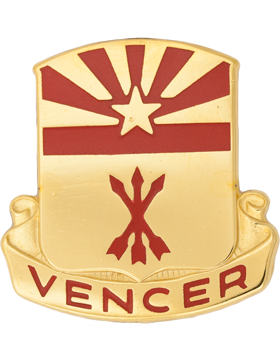 180th Field Artillery Unit Crest (Vencer)