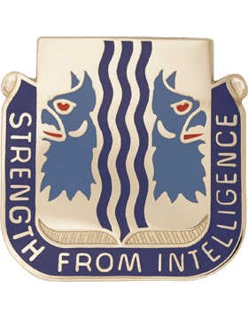 229th Military Intelligence Battalion Unit Crest (Strength From Intelligence)
