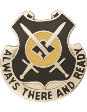 230th Finance Battalion Unit Crest (Always There And Ready)