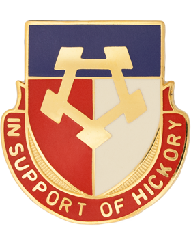 230th Support Battalion Unit Crest (In Support Of Hickory)