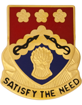 232nd Support Battalion Unit Crest (Satisfy The Need)