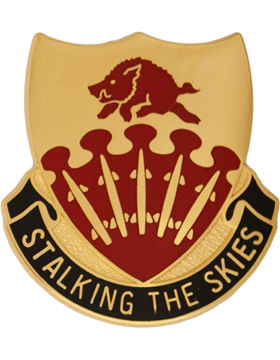233rd Regiment Unit Crest (Stalking The Skies)