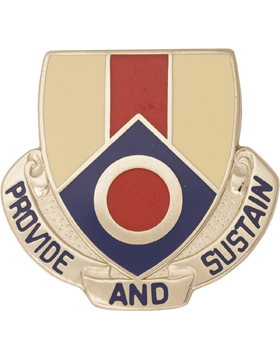 237th Support Battalion Unit Crest (Provide And Sustain) | US Military