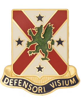 278th Chemical Battalion Unit Crest (Defensori Visium)