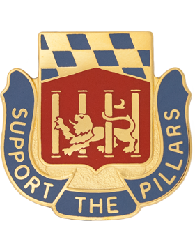 282nd Support Battlion Unit Crest (Support The Pillars)