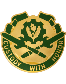 290th Military Police Brigade Unit Crest (Custody With Honor)
