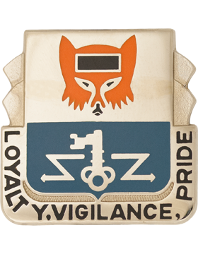 302nd Military Intelligence Battalion Unit Crest (Loyalty, Vigilance, Pride)