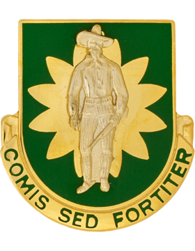 304th Military Police Battalion Unit Crest (Comis Sed Fortiter)