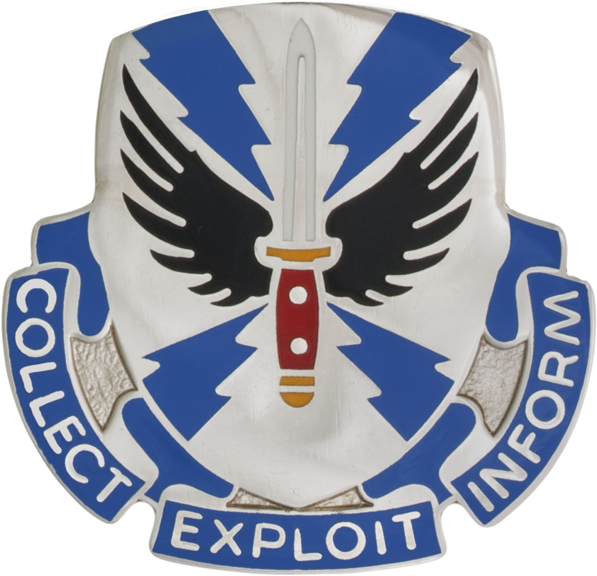 337th Military Intelligence Battalion Unit Crest (Collect Exploit I...