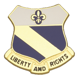 349th Regiment Unit Crest (Liberty And Rights)