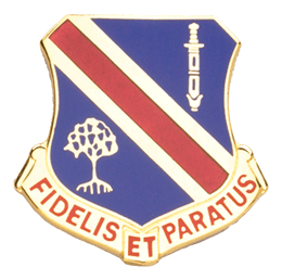 372nd Maintenance Company Unit Crest (Fidelis Et Paratus)