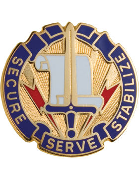 405th Civil Affairs Battalion Unit Crest (Secure Serve Stabilize)