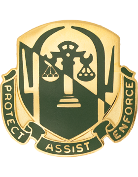 503rd Military Police Battalion Unit Crest (Protect Assist Enforce)
