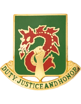 504th Military Police Battalion Unit Crest (Duty Justice And Honor)