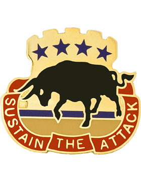 0518 Sustainment Brigade Unit Crest (Sustain the Attack)