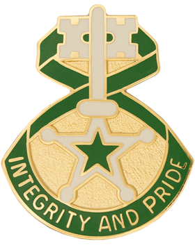 607th Military Police Battalion Unit Crest (Integrity And Pride)