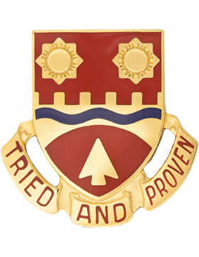 612th Engineer Battalion Unit Crest (Tried And Proven)
