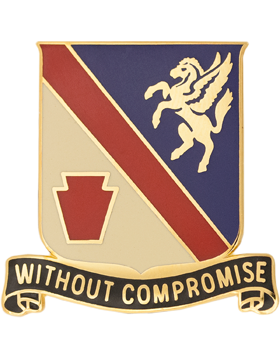 628th Support Battalion Unit Crest (Without Compromise)
