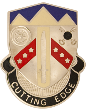 630th Support Battalion Unit Crest (Cutting Edge)