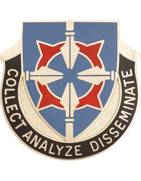 634th Military Intelligence Unit Crest (Collect Analyze Disseminate)