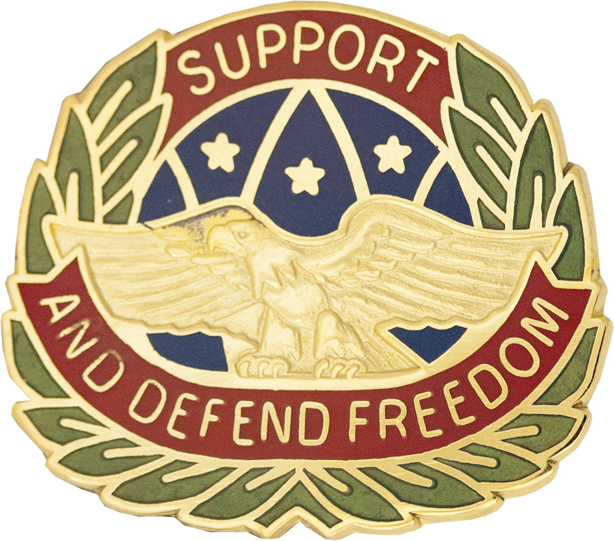 649th Support Group Unit Crest (Support And Defend Freedom)