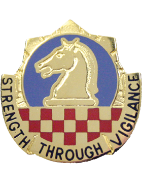902nd Military Intelligence Group (Left) Unit Crest (Strength Through Vigilance)