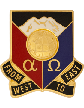 902nd Support Battalion Unit Crest (From West to East)