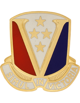 917th Support Battalion Unit Crest (Simul In Victoria)