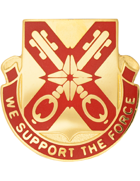 927th Support Battalion Unit Crest (We Support The Force)