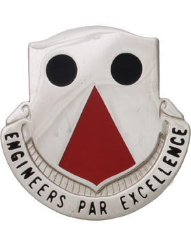 980th Engineer Battalion USAR Unit Crest (Engineers Par Excellence)