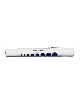 Disposable Penlight, with Pupil Guage White Six Pack 210 small