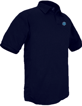 EMS Star of Life Performance Polo Poly-Ctn T8501