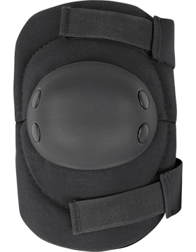 Elbow Pad with Foam and Plastic Cap, Hook and Loop Fastener