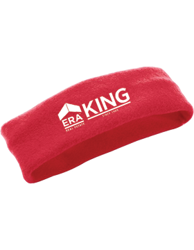 ERA King Chill Fleece Red Headband Earband 6745
